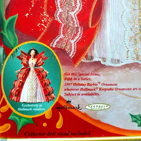 NIB 1997 Happy Holidays Barbie - Picture 12 of 12